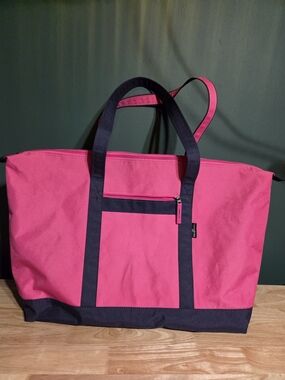 Samsonite Yacht Hot Pink And Navy Tote Bag